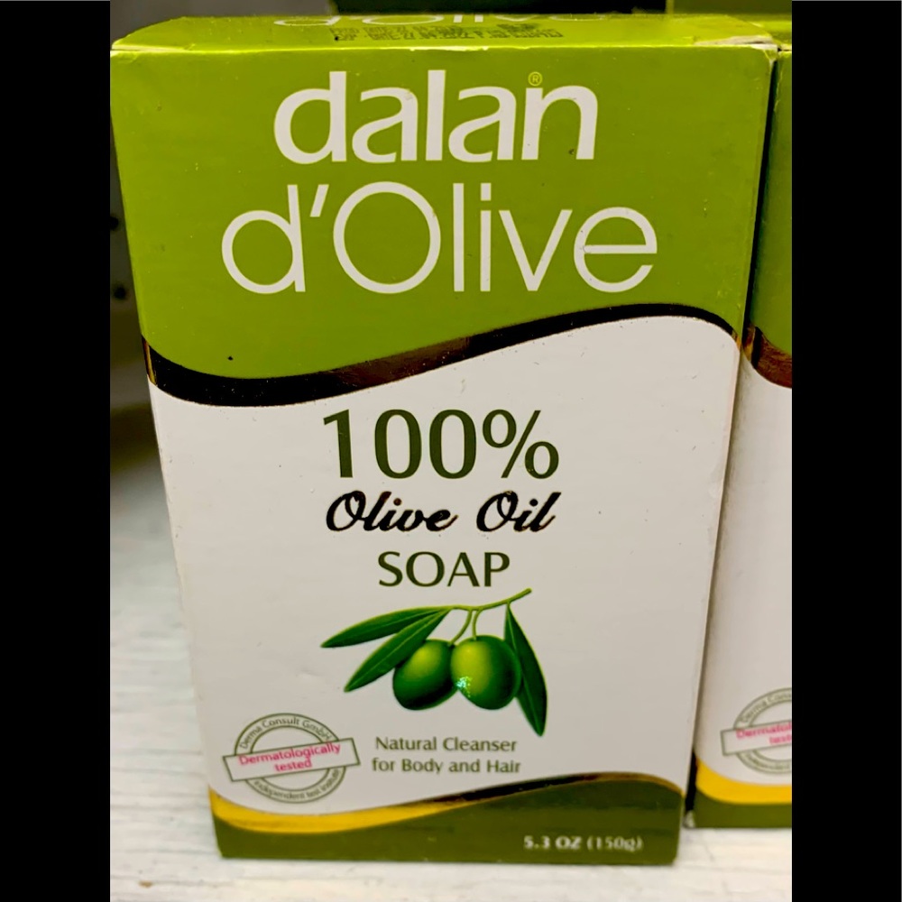 New Olive Oil Soap Natural Cleanser for Body and Hair 5.3oz